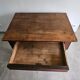 Rustic antique French farmhouse work table, Louis Philippe island