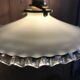 Suspension in translucent opaline vintage 1900