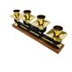 Avy four-armed candlestick new look mid-cent