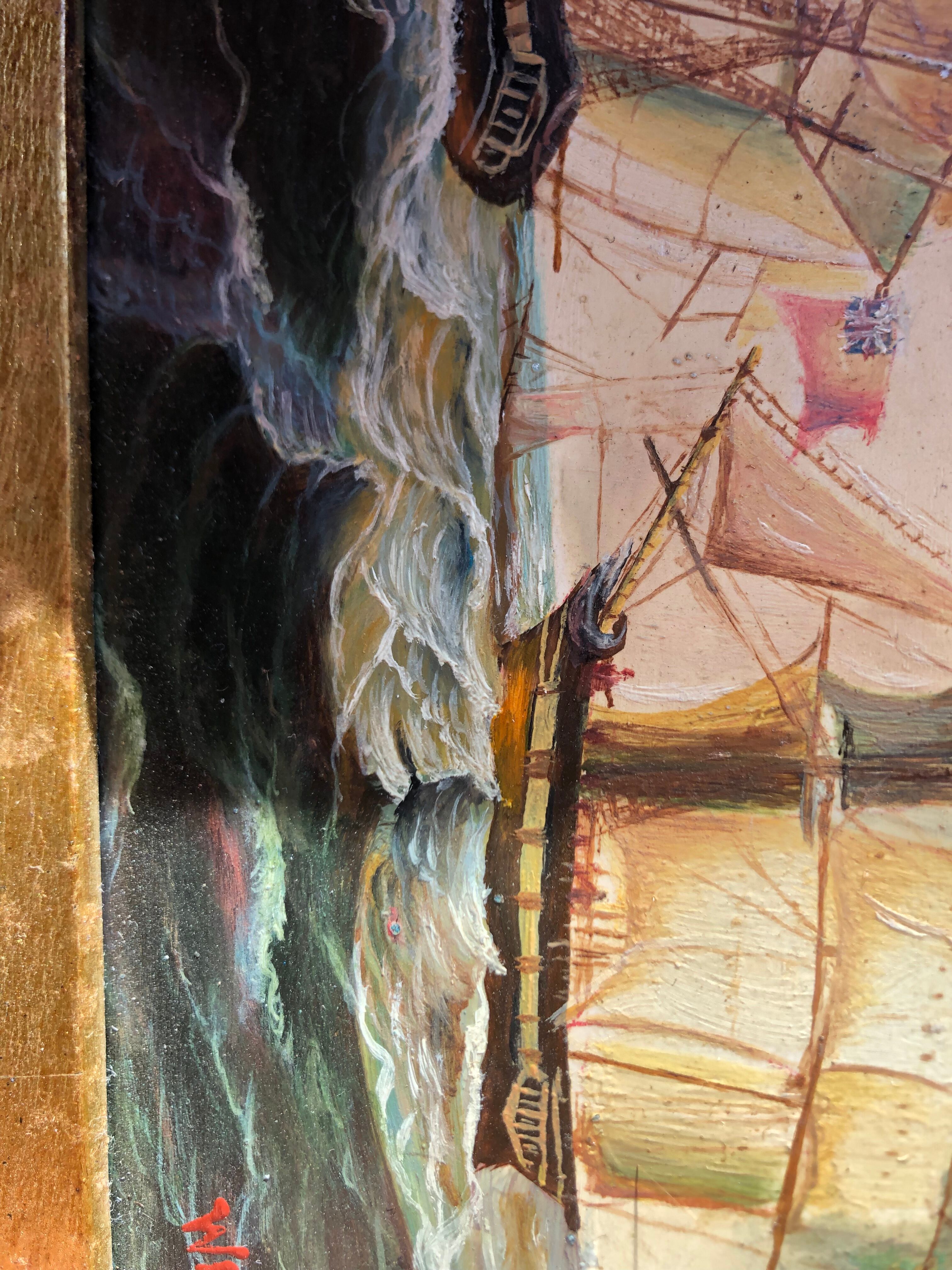 Peinture à l’huile de Webb