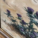 Table of thistles