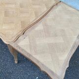 Table à manger Louis XV extensible XXème rénovée en chêne massif 245cm