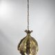 Svend Aage Holm Sørensen hanging lamp copper leaves brutalist