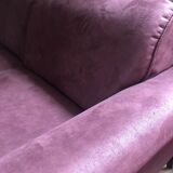 Plum corner sofa