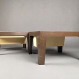 Pair of Flair coffee tables circa 1972