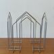 Chrome magazine rack