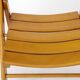 1 of 4 Vintage Folding Chair, 1950s–1960s German Design, Beech Wood