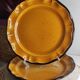 Assiettes plates faïence Haute provence