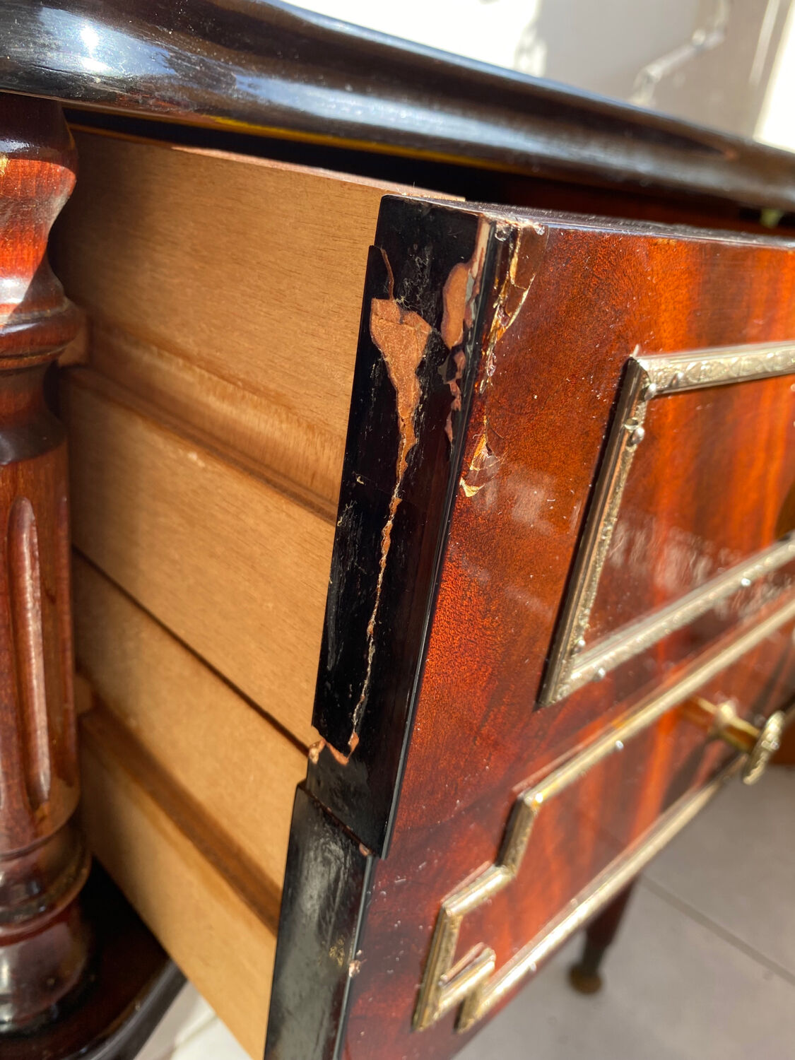 Pair of Louis XVI bedside tables
