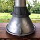 Large vintage industrial light fixture pendant light