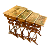 Nesting tables. Art Nouveau, late nineteenth / early twentieth century