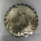 Cup, Art Deco salad bowl in smoked brown glass