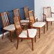 Retro teak 1960s mid century dining table & 6 chairs by G plan Victor Wilkins