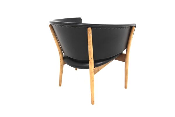 Fauteuil scandinave ''Rondell'', Erik Wørtz, Möbel-Ikea, Suède, 1960