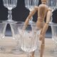 Set 8 grands verres vin cristal Baccarat Lauzun
