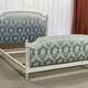 Louis XVI style bed in beech - 140x190 bedding