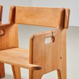 Hans Wegner Pair of 1st Edition Peter's Child Chairs for Fredericia Denmark 1944