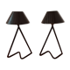 Pair of lamps