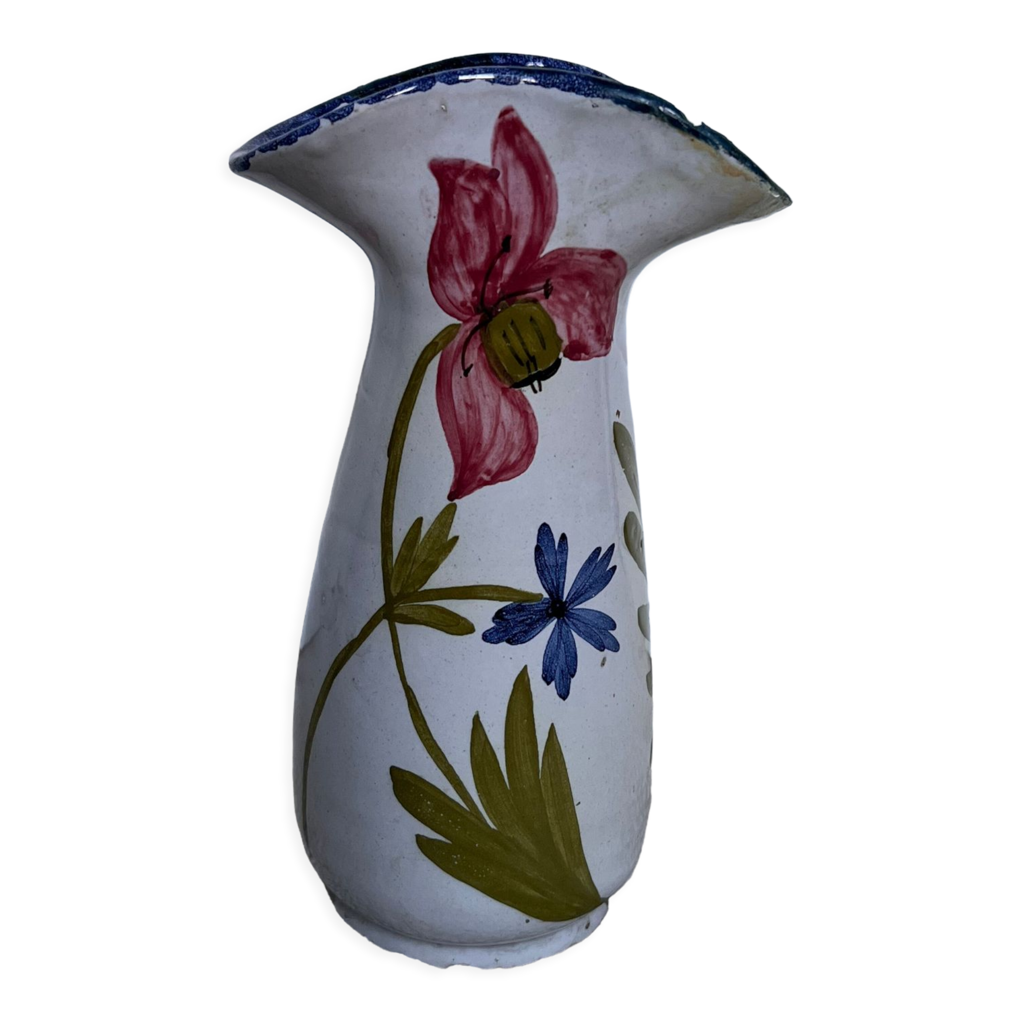 Vase with flower patterns