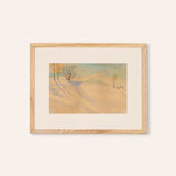 Winter scenery, Aquarelle on Paper, 51 x 40 cm