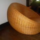 Rattan easy chair