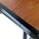 Vintage wood and plastic wall shelves
