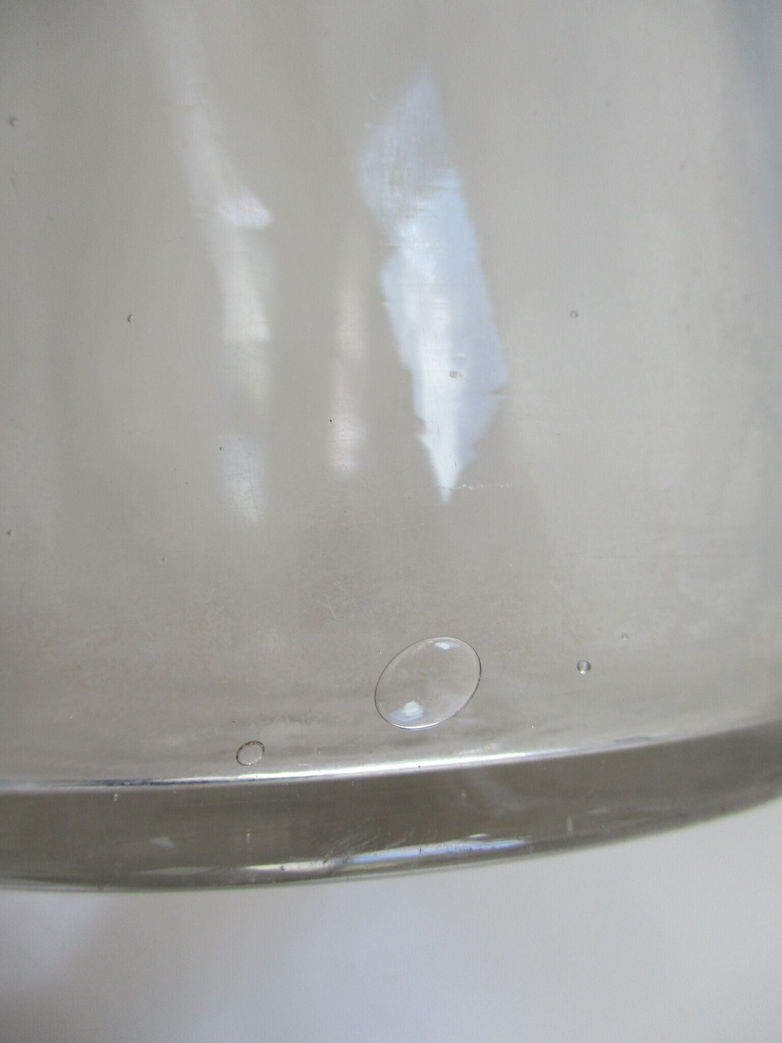 Bocal ancien en verre