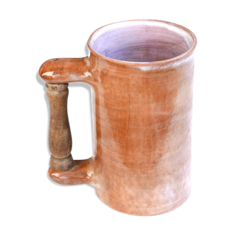 Ceramic chope by Jean and Robert Cloutier, 1970s