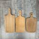 Trio of wooden cutting boards