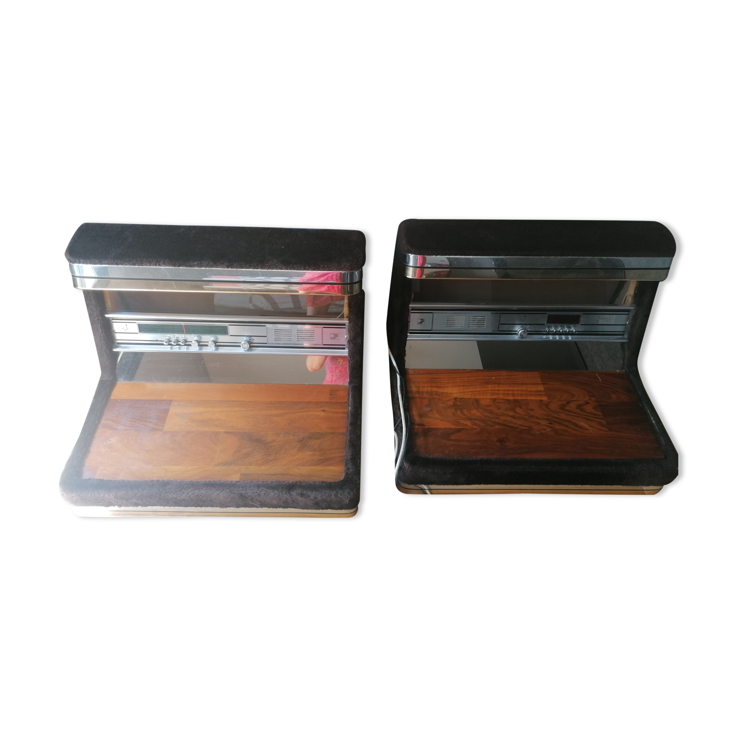 Vintage bedside table.