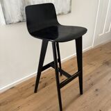 Set of 4 solid beech stools