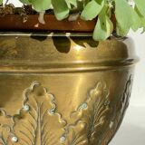 Cache-pot déco florale art nouveau