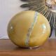 Vintage globe lamp signed Vianne