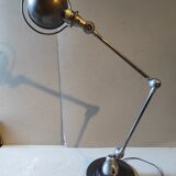 Workshop lamp Jieldé 2 industrial arm patina graphite rifle barrel