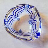 Cendrier en cristal Murano 1970