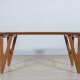 Table basse danoise en teck du milieu du siècle, années 1960