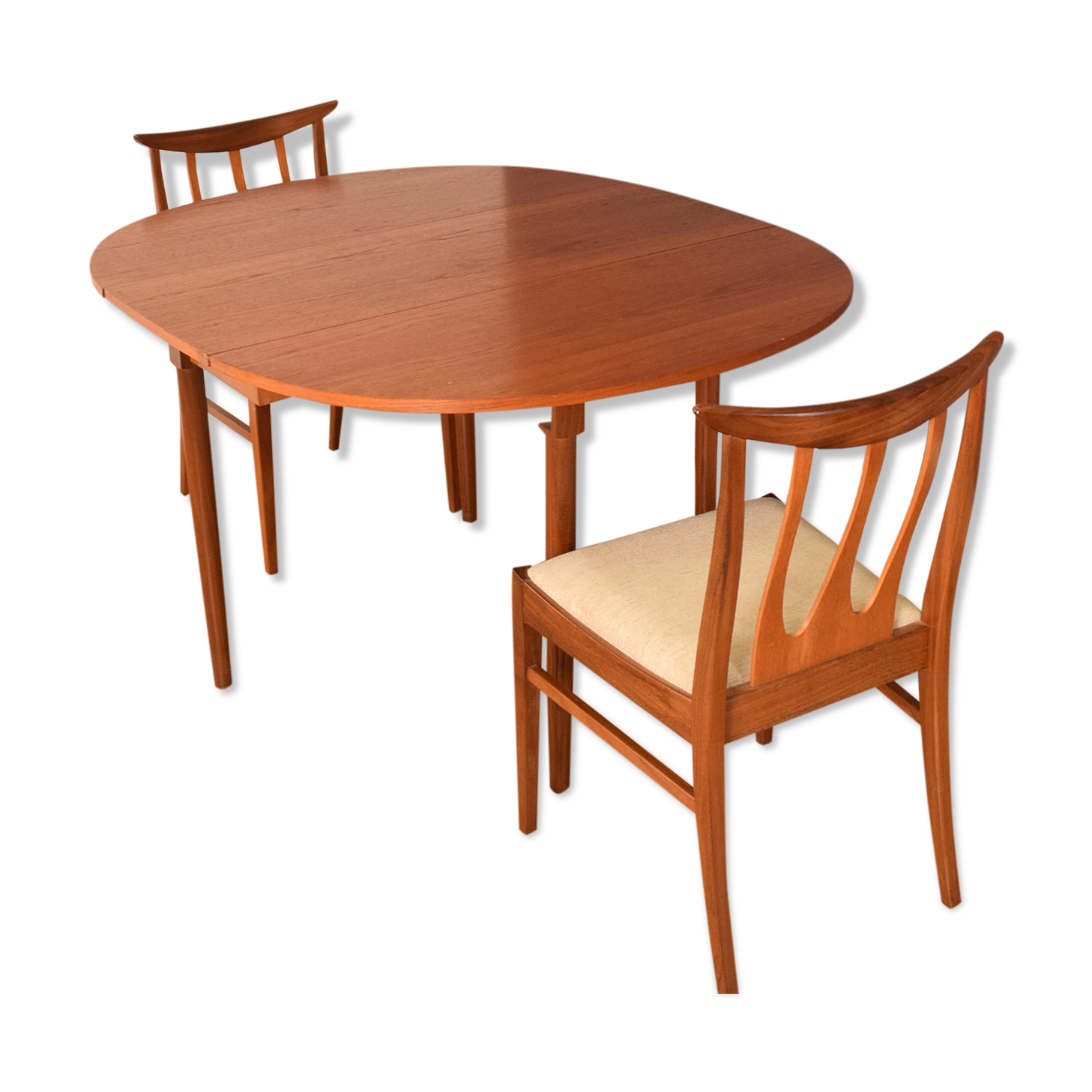 Retro Teak 1960s G Plan Drop Leaf Gate Leg Dining Table