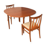 Retro Teak 1960s G Plan Drop Leaf Gate Leg Dining Table