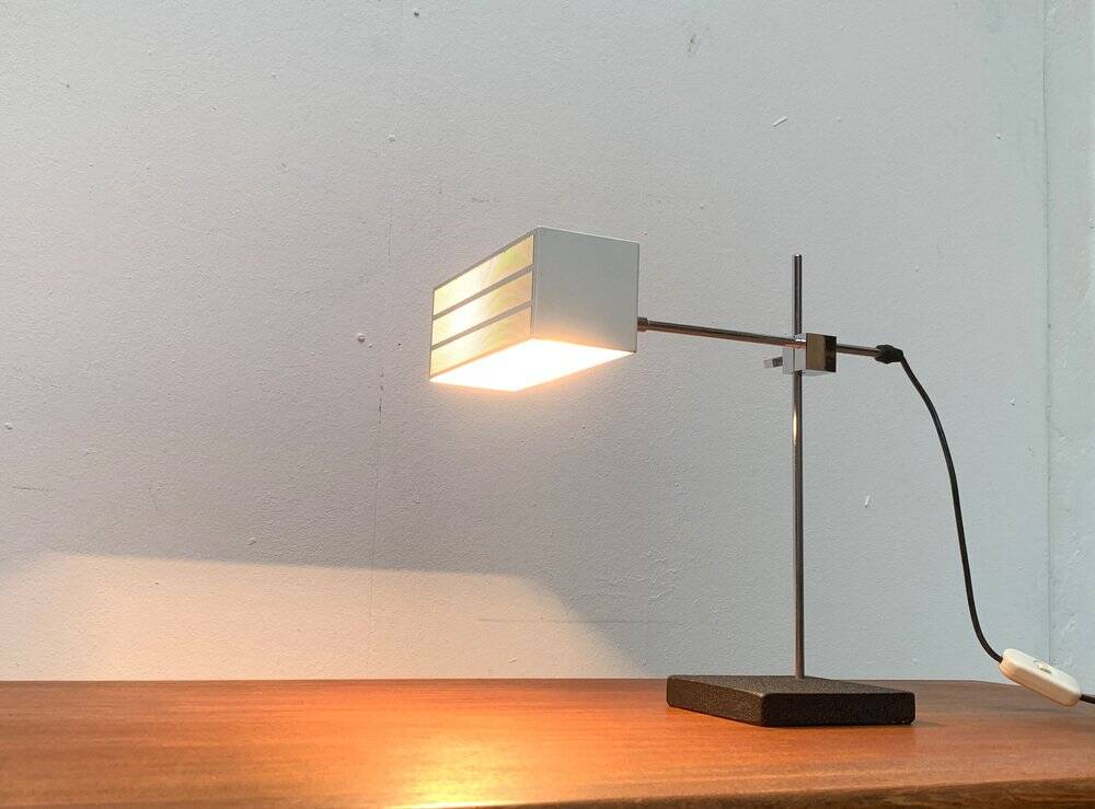 Flamant Mid-Century table lamp, Swiss German by Max Bietenholz, 1960s