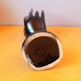 Hand ring or black soliflore 70s