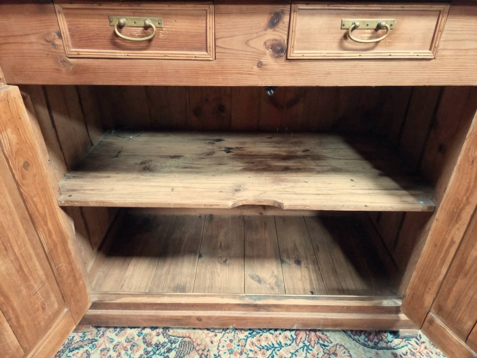 19th-century Savoyard pine buffet