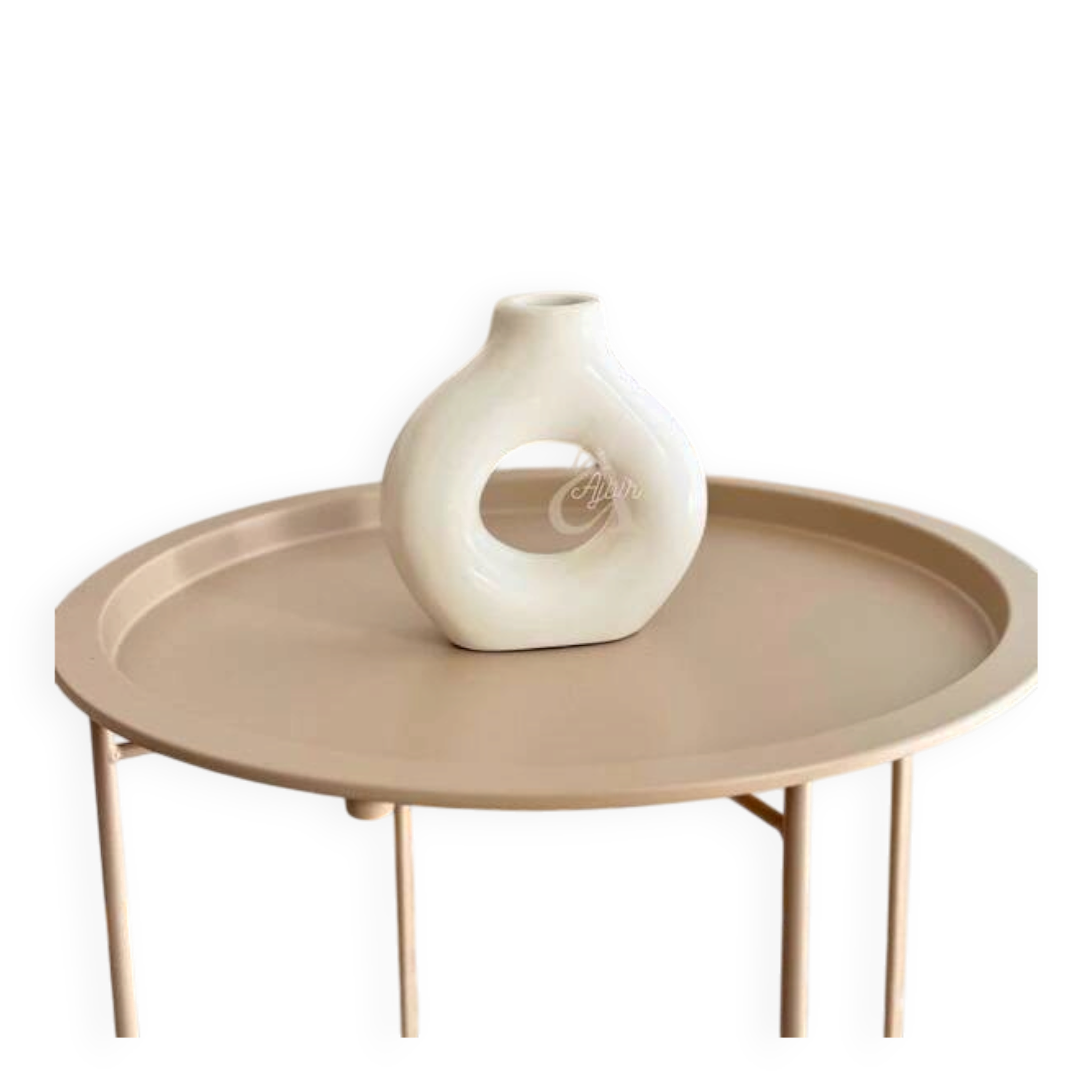 Matte white mini Tafoukt vase