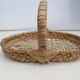 Oval wicker basket