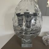 Crystal egg champagne coupe