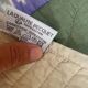 Ikat cotton patchwork plaid
