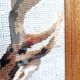 Canvas painting vintage deer 60s with decoration frame