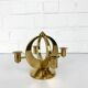 Mid-Century Scandinavian Brass Candlestick by Arthur Pe, Kolbäck, Sweden 1950-60