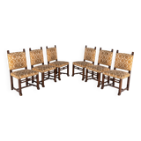 Set of 6 Swedish Grace chairs