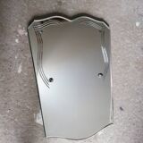 Miroir moustache vintage