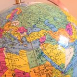 Globe in cardboard Girard and Barrere / vintage years 50-60